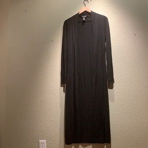 White House Black Market Long-sleeved duster sweater